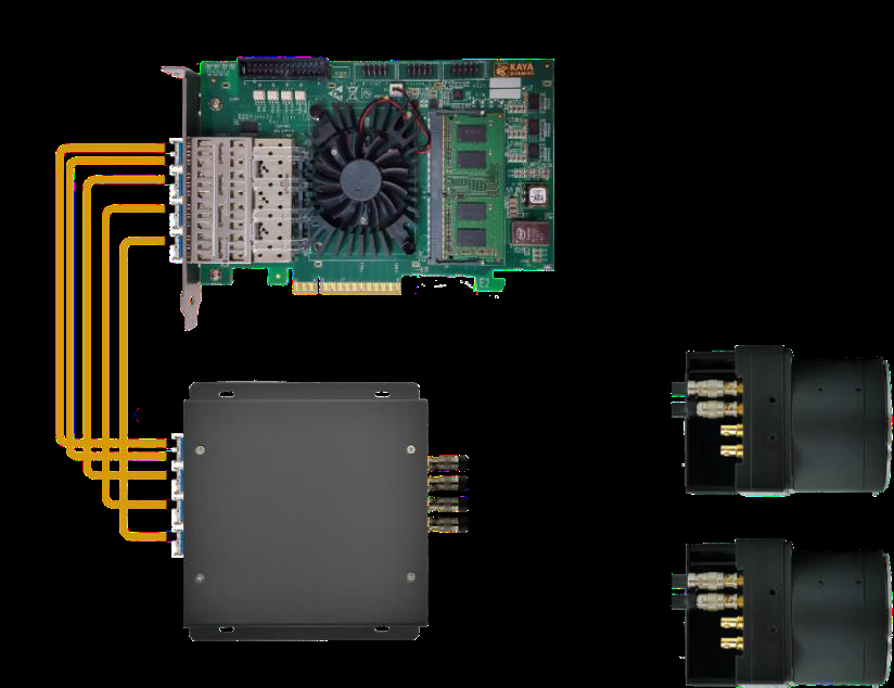 CoaXPress to CoaXPress over Fiber Signal Converter